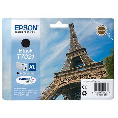 Epson T7021 Original Ink Cartridge C13T70214010 Black
