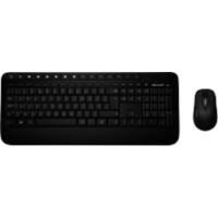 Microsoft Wireless Keyboard QWERTY and Mouse Desktop 2000 Black
