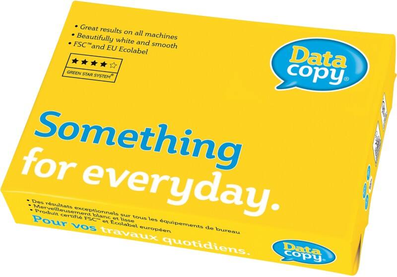 Data Copy Everyday A4 Printer Paper White 90 gsm Matt 500 Sheets
