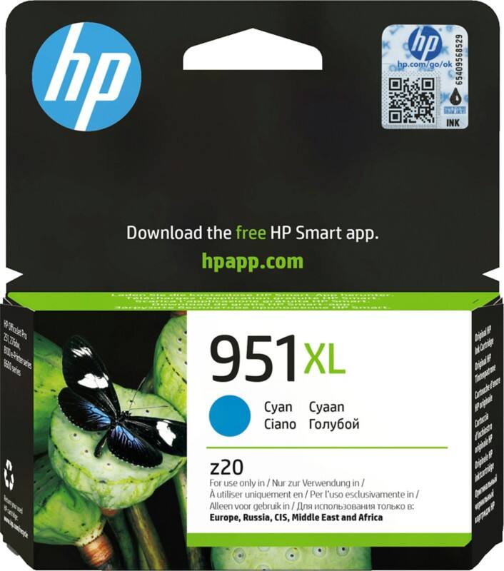 HP 951XL Original Ink Cartridge CN046AE Cyan