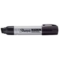 Sharpie Magnum Permanent Marker Broad Chisel 14.8 mm Black Pack of 12