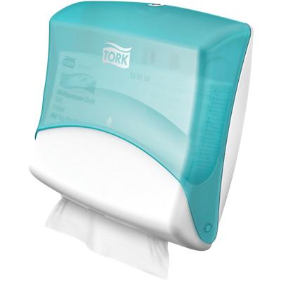 Tork Performance 654000 Hand Towel Dispenser Plastic Turquoise, White