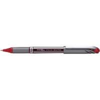 Pentel EnerGel Plus BL27 Rollerball Pen Grip Medium 0.7 mm Red Pack of 12