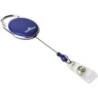 DURABLE Badge Reel 832407 Blue Pack of 10