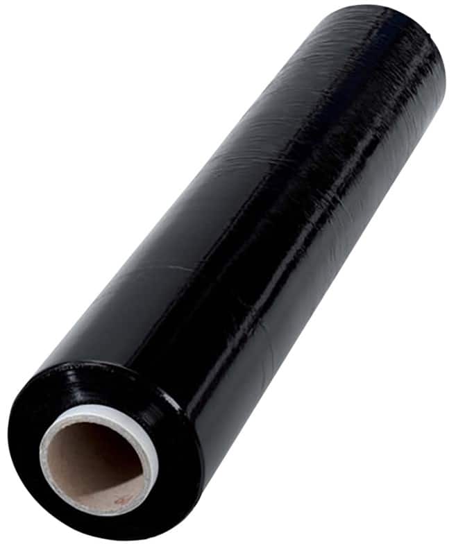 Extended Core Stretch Film Wrap 500 mm (W) x 300 m (L) 23 microns Black