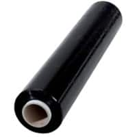 Extended Core Stretch Film Wrap 500 mm (W) x 300 m (L) 23 microns Black