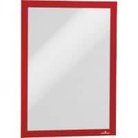 DURABLE DURAFRAME A4 Magnetic Infoframe Red 4882-03 Pack of 10