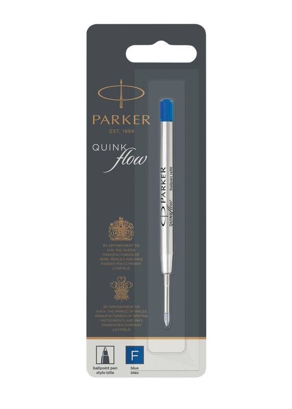 Parker Ballpoint Pen Refill Quinkflow 0.8 mm Blue