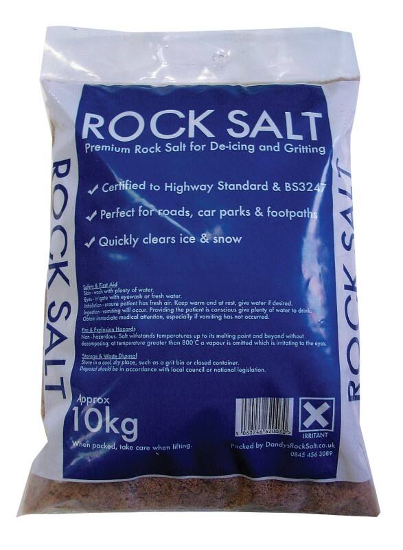 Dandy's Brown Rock Salt 10 kg Single Bag