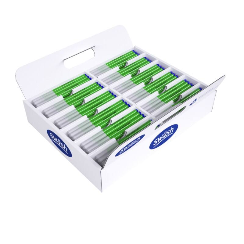 swäsh KOMFIGRIP Handwriting Pen Bullet Blue Pack of 300