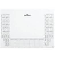 DURABLE Desk Mat 7292/02 Paper White 57 x 41 cm 25 Sheets