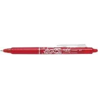 Pilot FriXion Ball Clicker Rollerball Pen Erasable Medium 0.35 mm Red Pack of 12