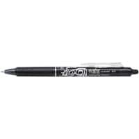 Pilot FriXion Ball Clicker Rollerball Pen Erasable Medium 0.35 mm Black Pack of 12