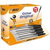 BIC Cristal Original Ballpoint Pen Black Medium 0.4 mm Pack of 100