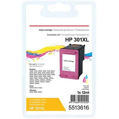 Office Depot 301XL Compatible HP Ink Cartridge CH564EE Cyan, Magenta, Yellow
