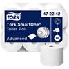 Tork T8 Advanced Toilet Roll 2 Ply 472242 6 Rolls of 1150 Sheets