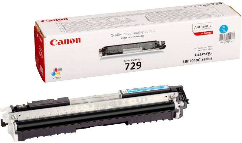 Canon 729C Original Toner Cartridge Cyan