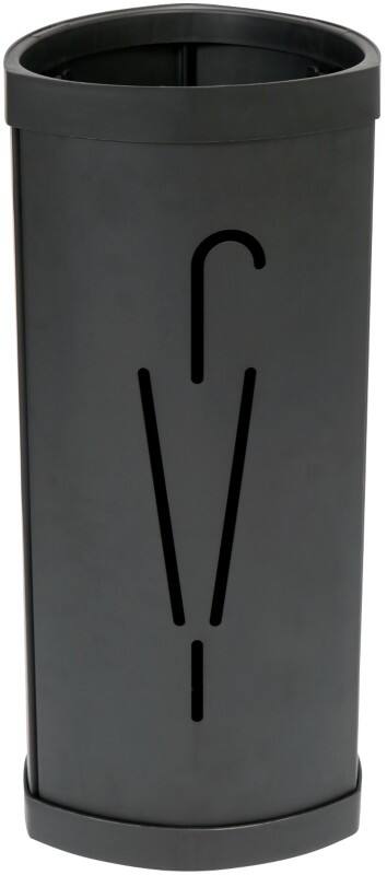 Alba Umbrella Holder 3 Hooks Black