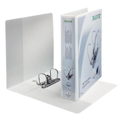 Leitz Premium 180° Presentation Ring Binder Polypropylene A4+ 2 ring 65mm White