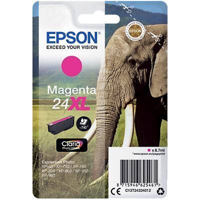 Epson 24XL Original Ink Cartridge C13T24334012 Magenta