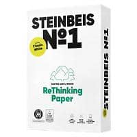 Steinbeis Classic No.1 A4 Printer Paper 100% Recycled 80 gsm Smooth White 500 Sheets