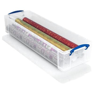 Really Useful Box Storage Box 22 L Transparent 82 x 25.5 x 15.5 cm