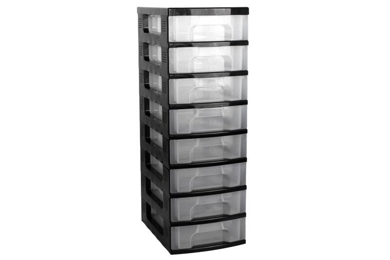 plastic box storage unit