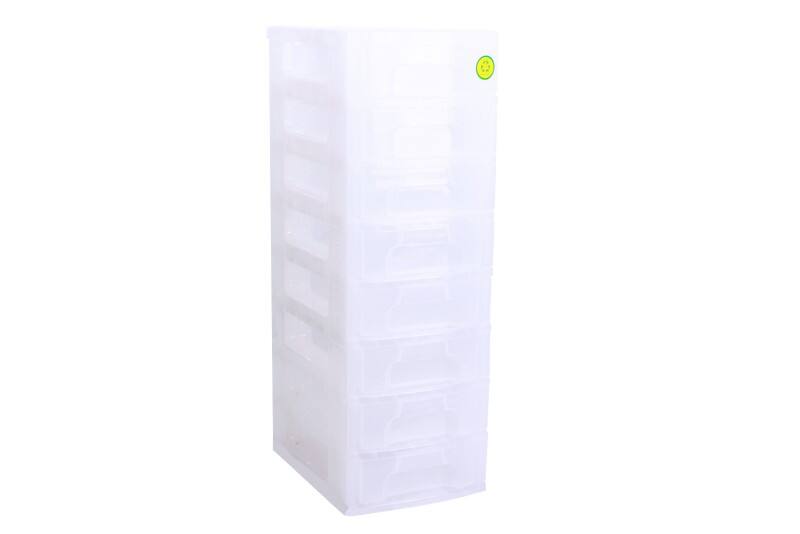Really Useful Box Plastic Storage Unit 56 L Transparent 30 x 42 x 92.5 cm