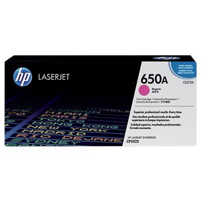 HP 650A Original Toner Cartridge CE273A Magenta