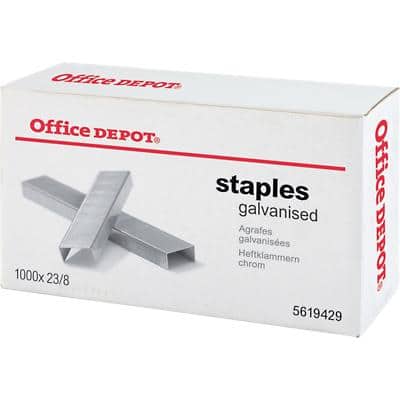 Office Depot Staples 23/8 Pack of 1000 Viking Direct IE Office Depot Staples 23/8 Pack of 1000 Viking Direct IE
