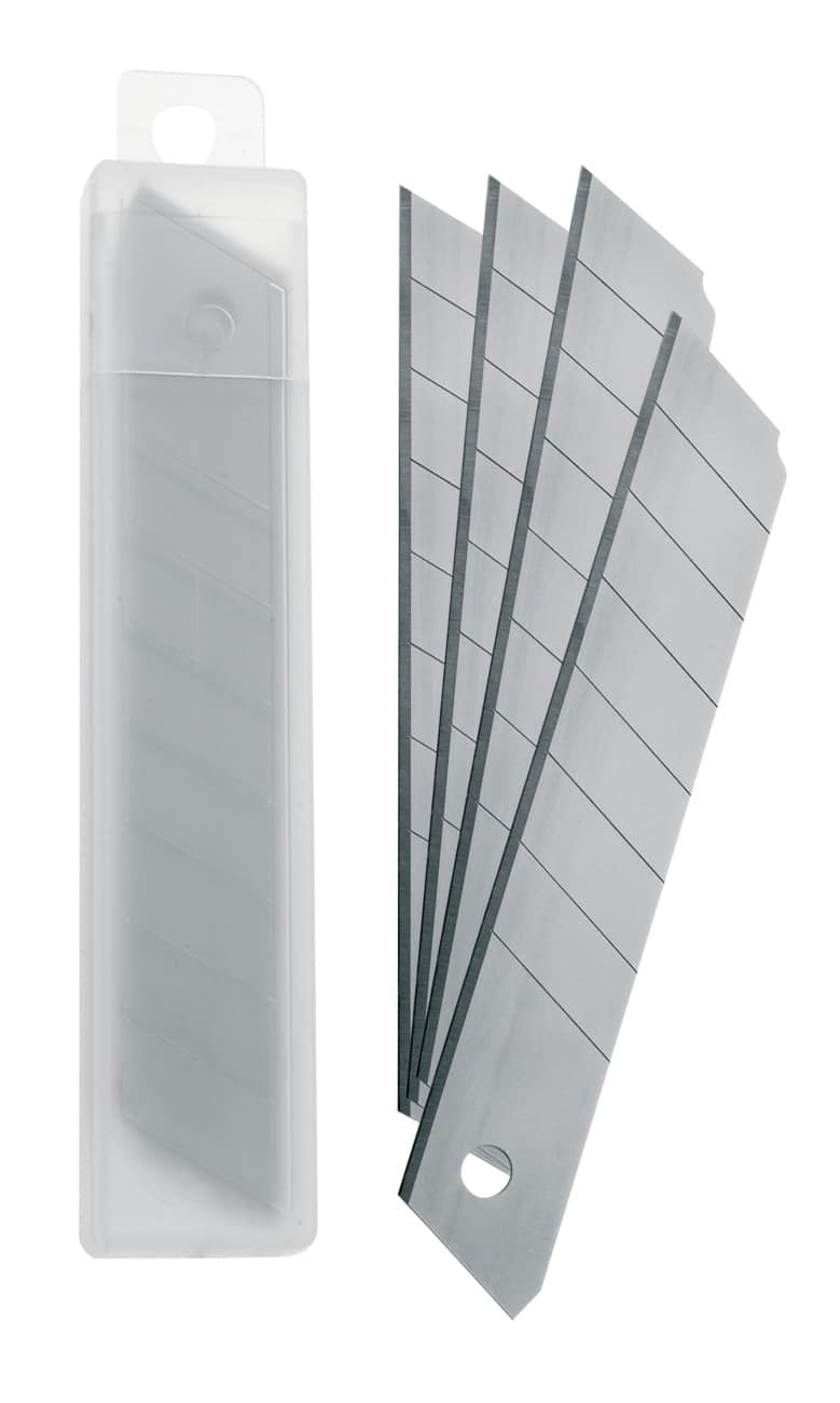 Office Depot Refill Blades 18mm Silver Pack of 10