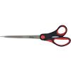 Office Depot Scissors Soft grip Black, Red 260 mm
