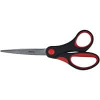 Viking Scissors Soft grip Black,Red 150 mm