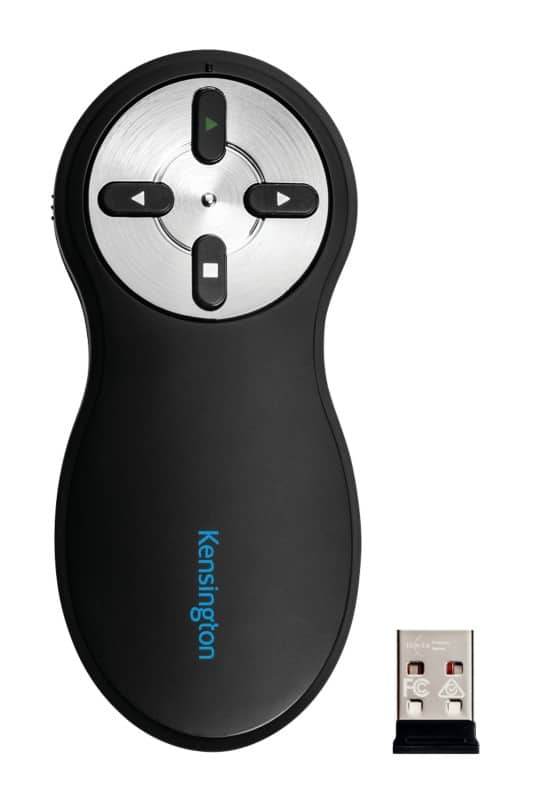 Kensington Wireless Presenter K33373EU Without Laser Up to 20 m USB-A Receiver Black
