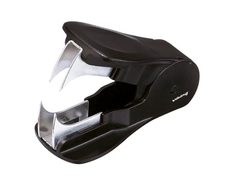 Viking Staple Remover Metal, Plastic Black, Silver 5622480