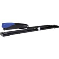 Office Depot Stapler 5989 Half strip 24/6;26/6 Black, Blue 20 Sheets Metal