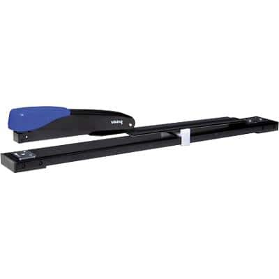 Viking Stapler 5989 Half strip 24/6, 26/6 Black, Blue 20 Sheets Metal