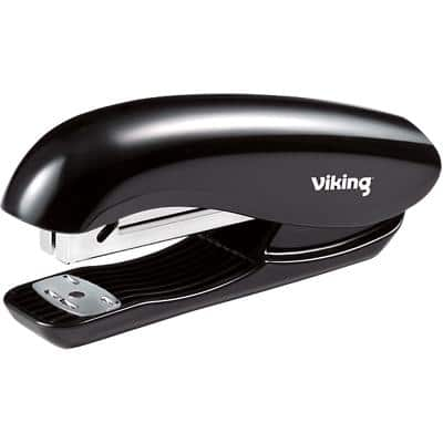 Viking Stapler Half strip 24/6;26/6 Black 20 Sheets Plastic