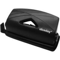 Niceday 2 Hole Punch 90Q0 Black 30 Sheets