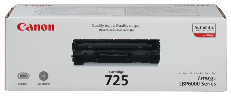 Canon 725 Original Toner Cartridge Black