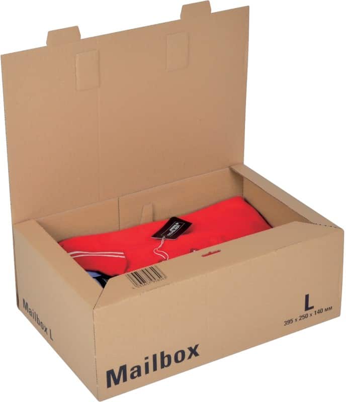 ColomPac Postal Boxes Mail-Box L Brown 395 (W) x 140 (D) x 250 (H) mm Pack of 15
