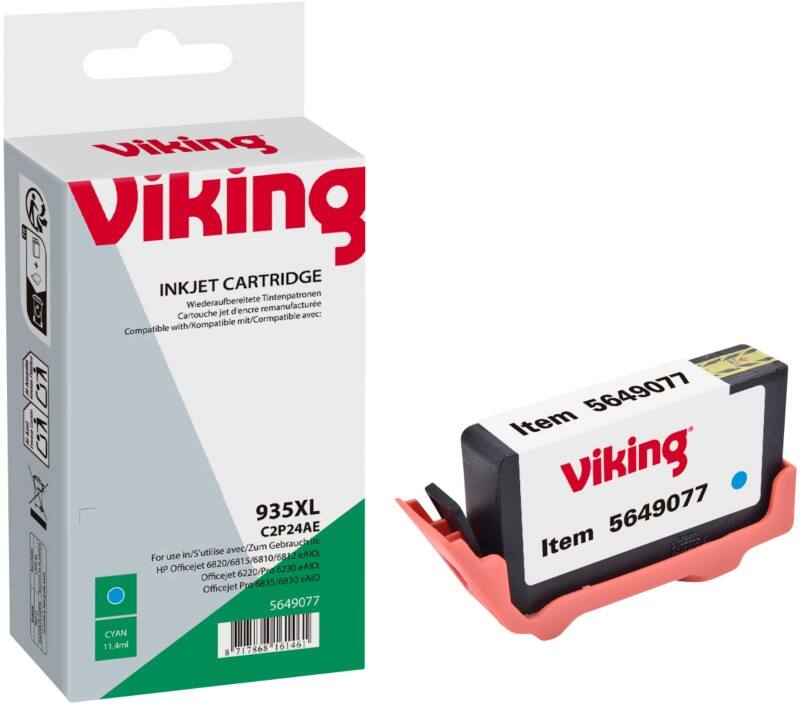 Viking 935XL Compatible HP Ink Cartridge C2P24AE Cyan