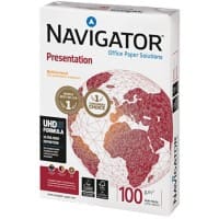 Navigator Presentation A4 Printer Paper White 100 gsm Matt 500 Sheets