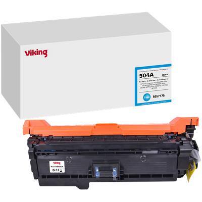 Viking 504A Compatible HP Toner Cartridge CE251A Cyan