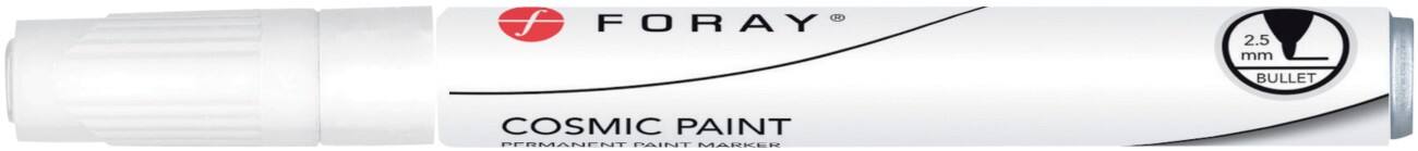 Foray Cosmic Paint Permanent Marker Medium Bullet White