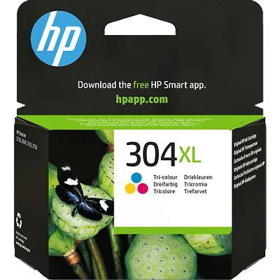 HP 304XL Original Ink Cartridge N9K07AE Cyan, Magenta, Yellow