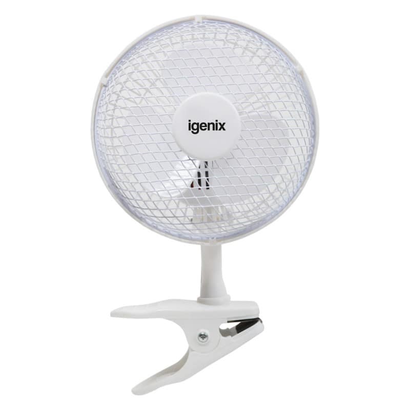 igenix Desk Fan Main 2 Speeds 30 cm White DF6500 15.2 cm