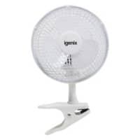 igenix Desk Fan Main 2 Speeds 30 cm White DF6500 15.2 cm