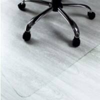 Office Depot Rectangular Chair Mat Hard Floor Polymer 1.5 mm 120 x 90cm Transparent