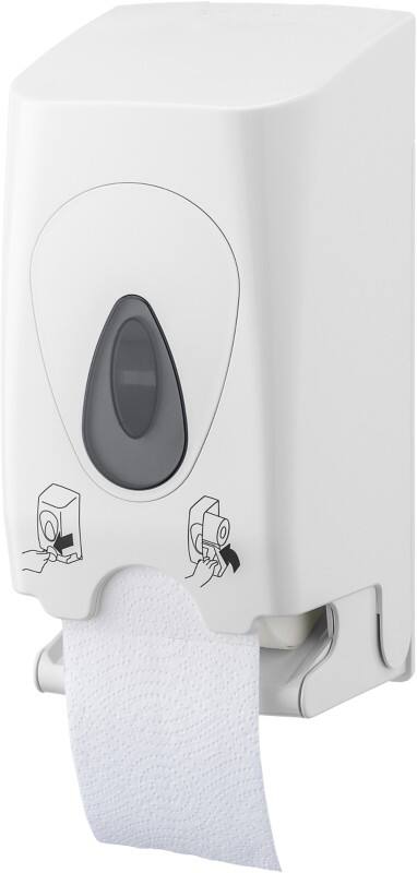 Toilet Roll Dispenser 5591 ABS Plastic White Lockable
